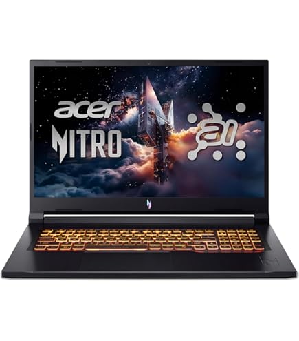 Amazon.com: acer Nitro 17 Gaming Laptop | AMD Ryzen 5 8645HS Hexa